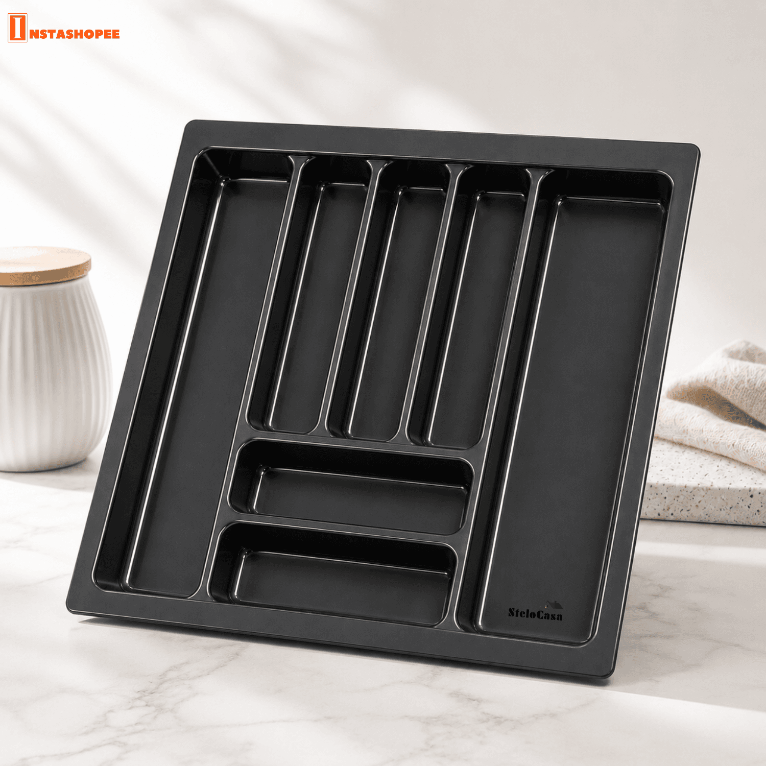 PVC Cutlery Tray For Kitchen - Image 2