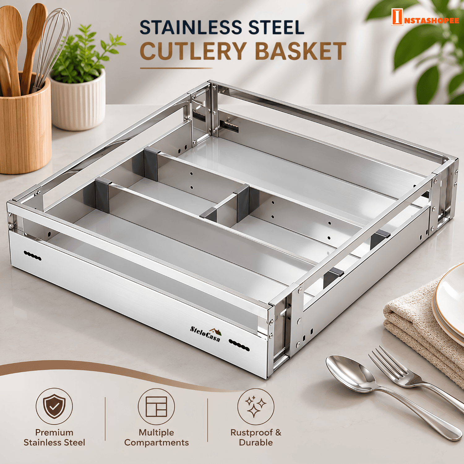 Stelocasa ACP Cutlery Basket