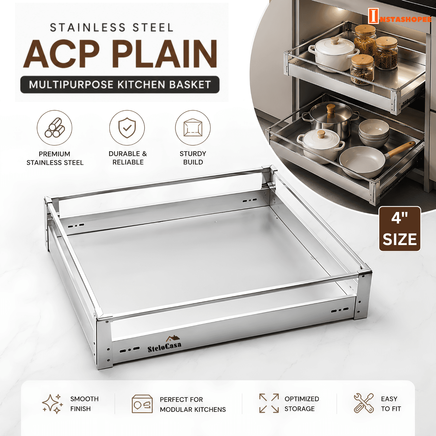 Stelocasa ACP Plain Basket - Image 2