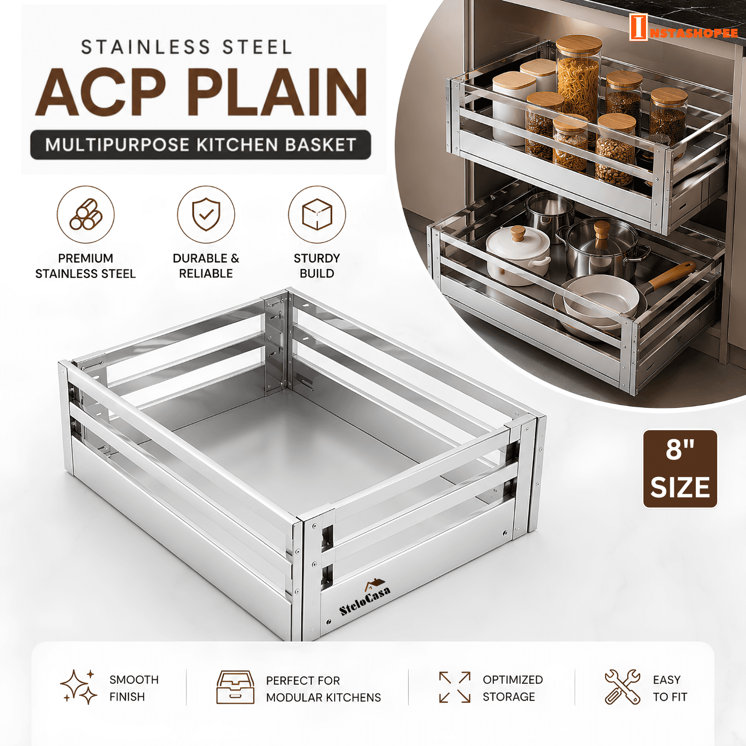 Stelocasa ACP Plain Basket - Image 4