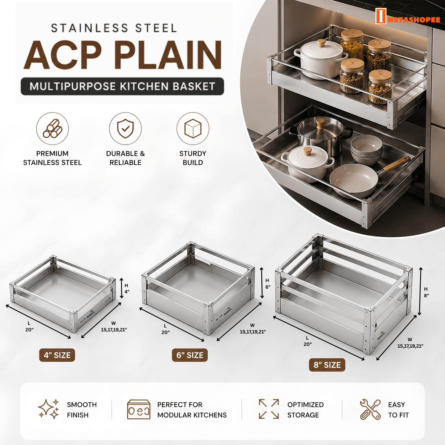 Stelocasa ACP Plain Basket - Image 5