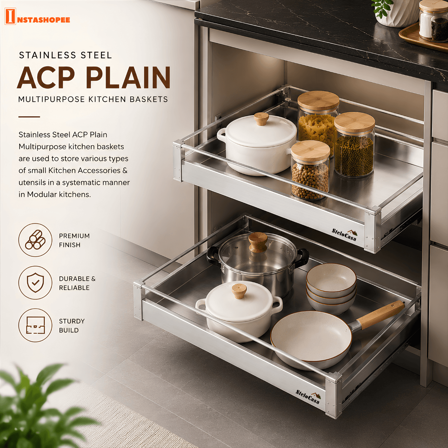 Stelocasa ACP Plain Basket - Image 6